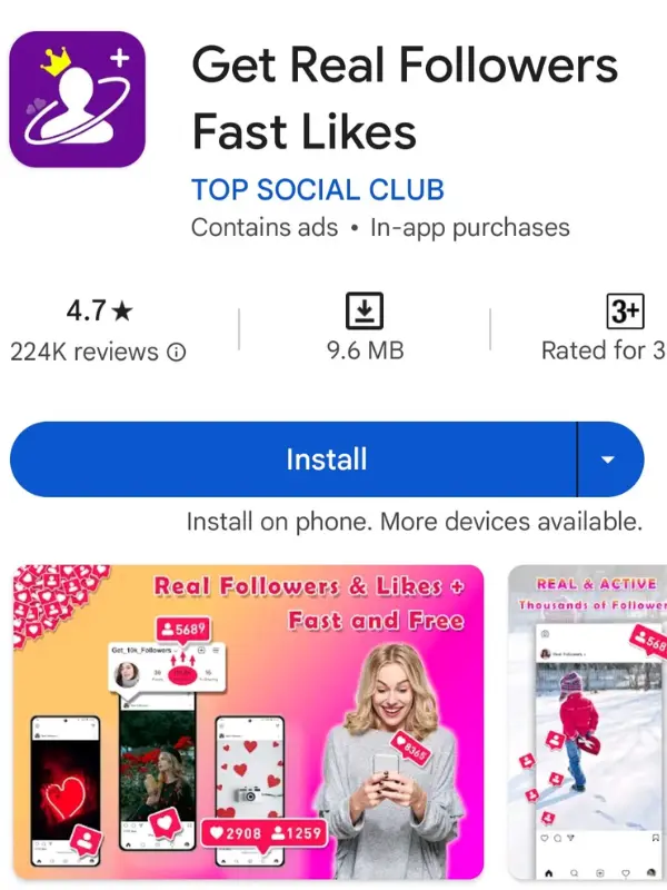 Instagram followers app free